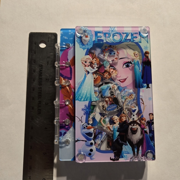 Frozen Themed Notebook Cover - Picture 2 of 3